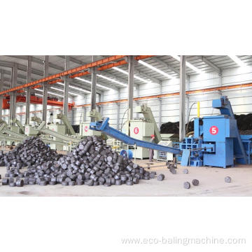 Automatic Steel Cuttings Briquette Pressing Machine